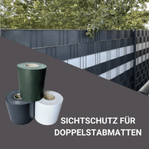 SICHTSCHUTZMATTE FÜR DOPPELSTABMATTE